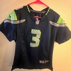 Authentic Embroidered Russell Wilson Women’s Jersey- XL